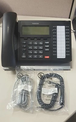 Toshiba DP5032-SD 20-Button Display Speakerphone Black Refurbished   - Image 1 of 4