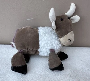 Jellycat Dingly Dangly Safari Kuh Mini Vintage Spielzeug super selten braun creme - Bild 1 von 4
