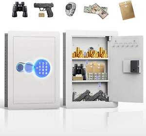 549.71mm (H) Tall in Wall Safe between Studs, Electronic Digital Key S - Picture 1 of 12
