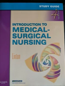 Introduction to Medical Surgical Nursing Study Guide 4th Edition by Linton - Picture 1 of 3