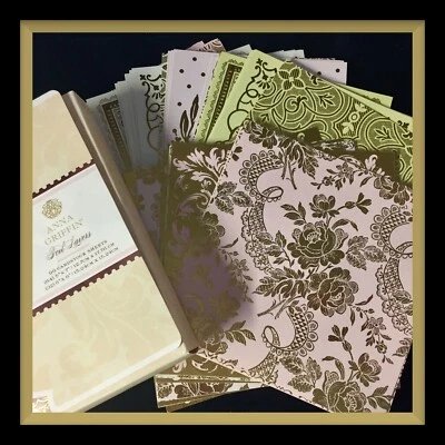 Anna Griffin FOIL LAYERS Sampler 5"X7" and 6"x6" total 47 pieces - Image 1 of 4