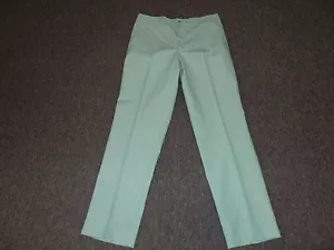 MEN' SIZE 34 X 32 HEATHER GREEN GOLF PANTS BY BUGATCHI UOMO **SUPER NICE** - Picture 1 of 4