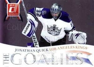 2010-11 Donruss Les Gardiens #7 Jonathan Quick - Picture 1 of 1