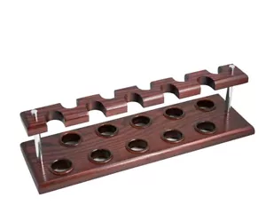 Tabakpfeifenständer für 10 Räucherschalen Holzständer Halter von KAFpipes - Bild 1 von 7