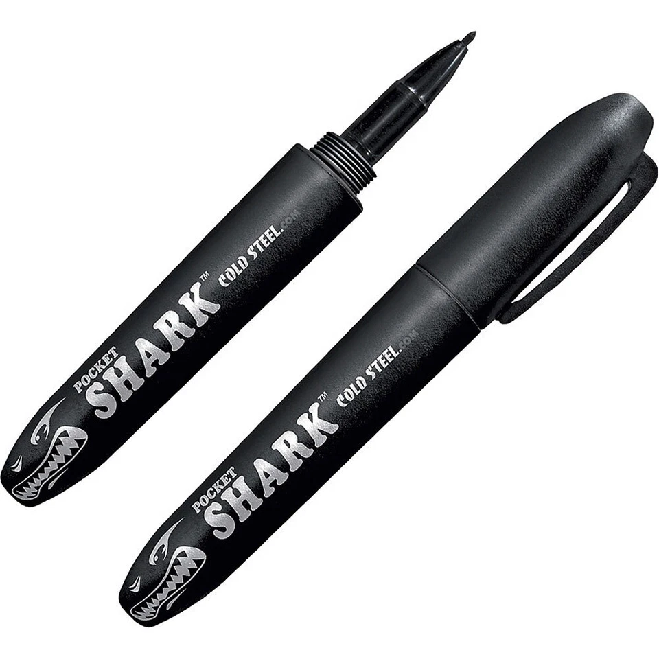 Cold Steel Pocket Shark Textmarker aus schlagfestem Kunstoff, CS91SPB