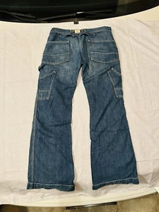 rrl double rl ralph lauren buckleback denim jeans womens japan 29x34 - Picture 1 of 12