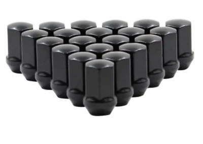 32x tuercas negras Dodge OEM estilo fábrica 9/16 para camionetas Ram 2500 3500 Foto 1 de 2