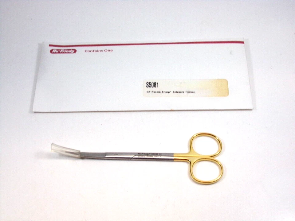 HU Friedy Goldman Fox Curved Scissor 13 Cm Perma Sharp | S5081