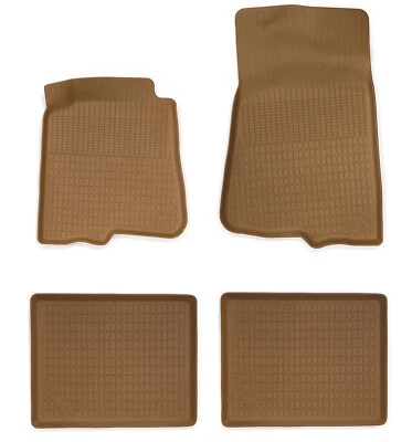 Floor Mats  Set For Volvo 240 242 244 245  beige/tan oem copy - Image 1 of 4