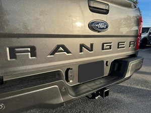 Matte Black / America Flag Tailgate Letter Inserts Compatible with Ford Ranger - Picture 1 of 10