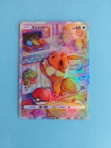 Eevee Trading Card Holo Genetic Apex - Picture 1 of 1