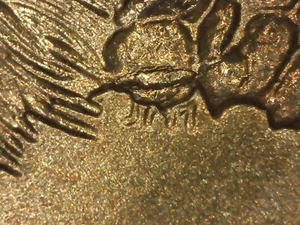 2008 P Arizona**ERROR*+Quarter Extra CACTUS LEAF*out of*US*MENT ROLL***LUSTER#54 - Picture 1 of 7