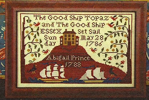 Carriage House Samplings "The Good Ships" Pattern - Picture 1 of 1