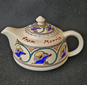 Honiton Pottery Made in England FROM MERRIE OLDE ENGLAND Teekanne mit Deckel - Bild 1 von 6