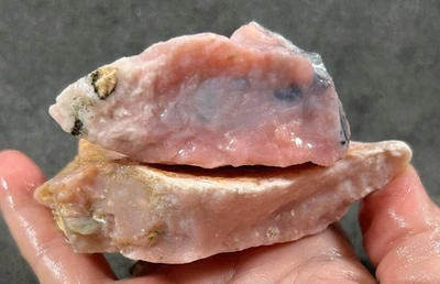 Pink Opal Rough *2 pieces! - Image 1 of 4