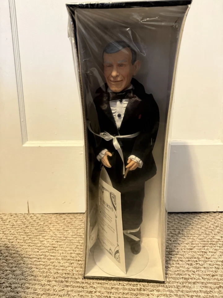 George Burns in Tuxedo 16" Vinyl Doll Legend Series Effanbee V529 1996