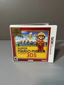 Super Mario Maker Nintendo Selects Edition (Nintendo 3DS, 2016) Fast Shipping - Picture 1 of 3