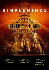 Simple Minds World Tour 2024 A3 A4 Print Poster Album Unframed - Bild 1 von 1