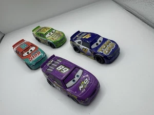 Pixar Cars Diecast Lot – Sputter Stop, Highbanks, N2O, Tow Cap Disney - Picture 1 of 5