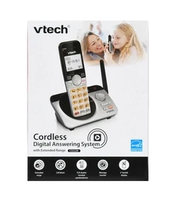 VTECH CS5229 Cordless Answering System With 1 Handset & Extended Range Brand New - Zdjęcie 1 z 15