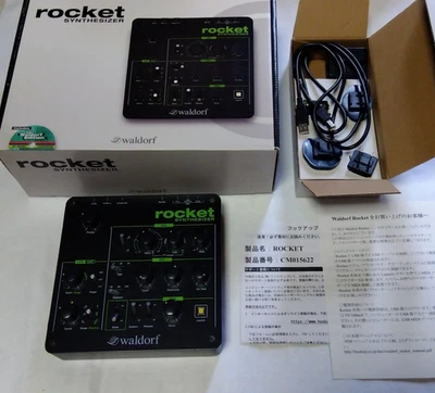 Waldorf Rocket Synthesizer Analog Digital Synth getestet Zubehör dabei JP - Bild 1 von 2