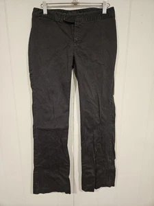 Attention Pants Womens Size 6 Black Stretch Preppy Trouser Straight Leg 28x30  - Picture 1 of 5