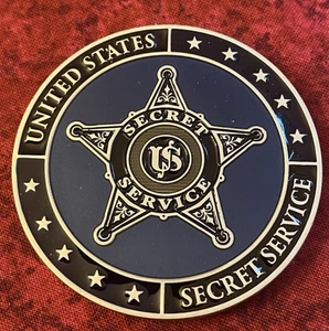 US SECRET SERVICE CHALLENGE COIN / VINTAGE STAR EAGLE / NEUAUSGABE - Bild 1 von 3