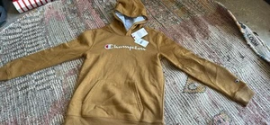 NWT Champion Boys Size XL (18/20) Bronze Hooded Sweatshirt - Picture 1 of 4