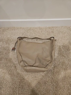 Bolso de hombro hobo grande Furla de cuero gris para mujer Foto 1 de 4