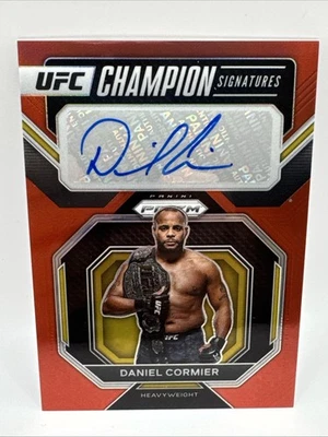 Daniel Cormier 2023 Prizm Champions Auto 49/99 UFC- 1493 - Image 1 of 2