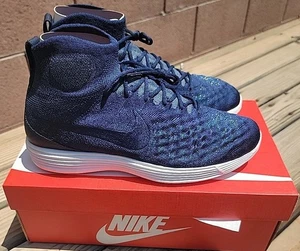 Nike Lunar Magistra II Herren FK Turnschuhe Größe 11,0 und Größe 8,0 Navy College - Bild 1 von 5