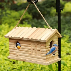 Bird House Outdoor Bluebird House for Outside Clearance, Hanging Bird Houses,... - Picture 1 of 7