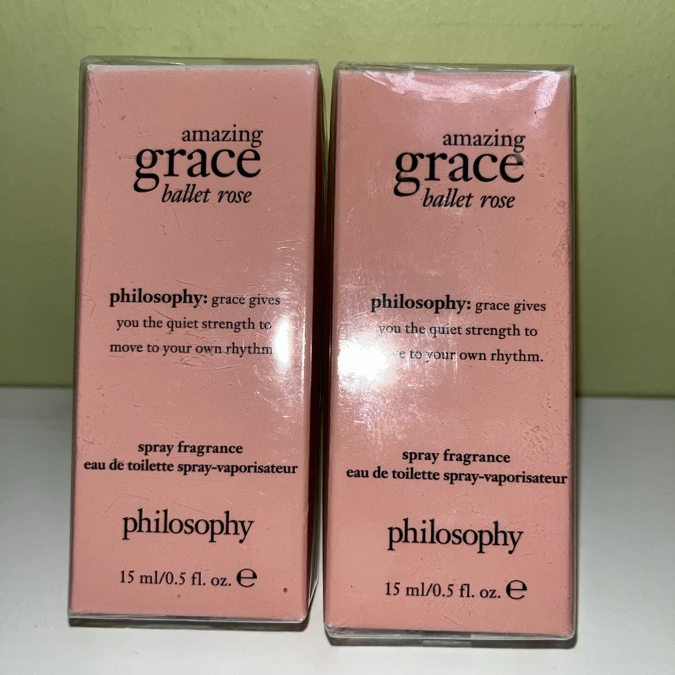 Philosophy Grace Ballet Rose Eau De Toilette Spray 0.5oz 15ml