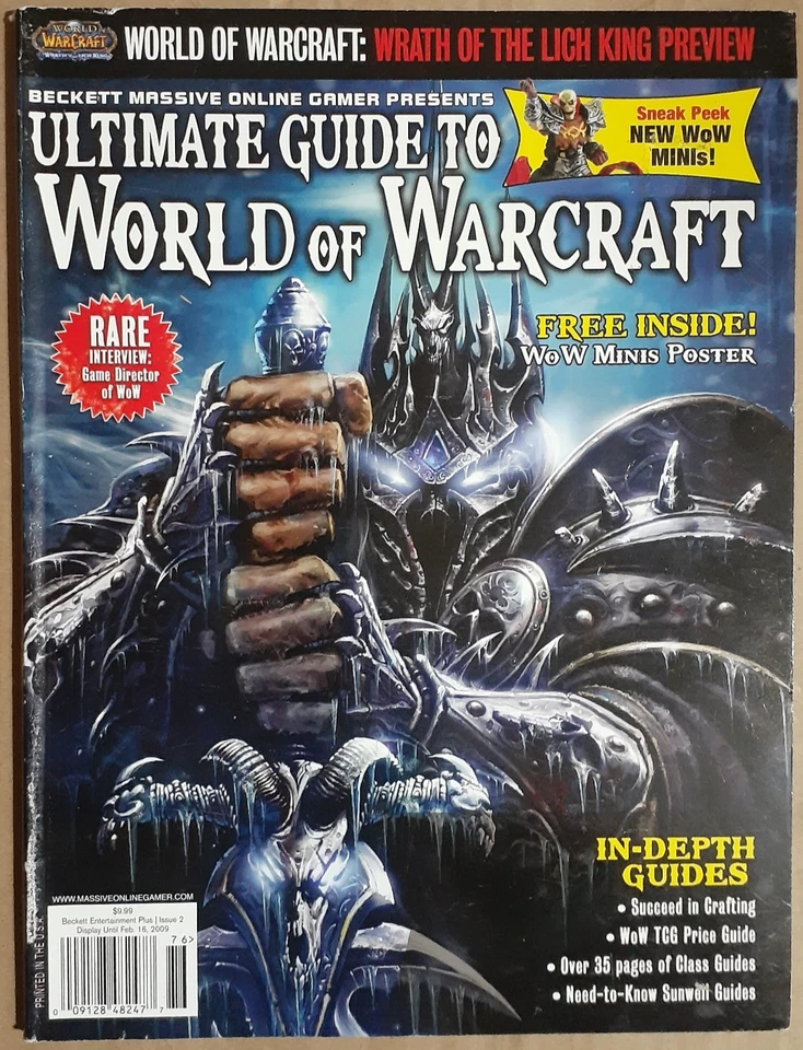 World Of Warrcaft Ultimate Strategy Game Guide + WoW Minis Poster - Image 1 of 3