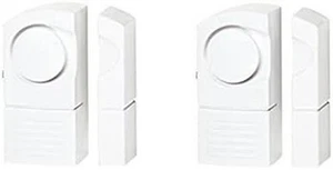 Benross 43720 Pack de 2 Mini Alarmas Inalámbricas Ventana, Blanco - Imagen 1 de 1