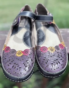 Scarpa L'Artiste by Spring Step Kysandra-Fleur Mary Jane ottima! Taglia 36 o 5,5 - Foto 1 di 7
