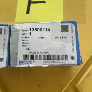 Genuine GM Suburban Yukon Denali Relay 8385 OEM Relays High Power 13500114 - Picture 1 of 1