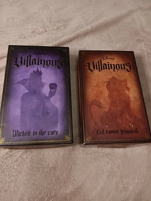 Disney Villainous Card Board Game Wicked to the Core, Evil Comes Prepared - Image 1 of 4