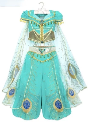 Disney Store Limited Edition Jasmine Live Action Movie Costume Dress New Size 10 - Image 1 of 4
