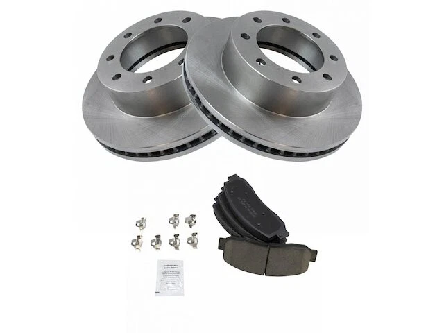 Kit de pastillas de freno delanteras y rotor para Ford F250 Super Duty 2008 2005-2012 BR255QT Foto 1 de 1