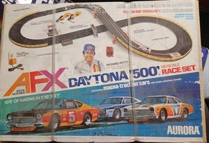 afx aurora daytona 500 race set richard petty. Box Worn. Never Been Opened - Picture 1 of 5