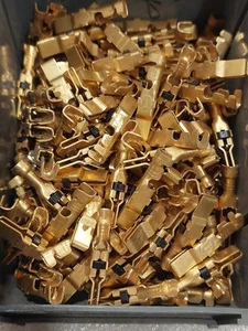 15 Pieces AMP TYPE XII GOLD CONTACTS 12-16 Amp - Picture 1 of 8