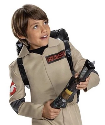 NUEVO Disfraz Clásico Cazafantasmas Niño Talla Pequeña 4/6 Halloween Niños Niñas Foto 1 de 4