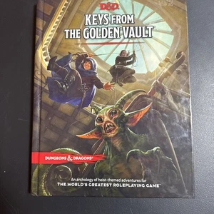 Keys from the Golden Vault (Dungeons and Dragons Adventure Book)  New Scratched - Foto 1 di 2