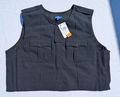 Spiewak SCRPP93 3XLARGE Professional Poly Men's Vest Carrier Uniform DK NAVY - Image 1 of 4