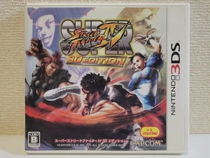 3Ds Super Street Fighter Iv 3D Edition Box With Instruction 2Ds Masterpiece Figh - Picture 1 of 3