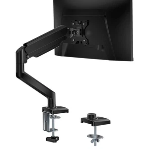 Single Monitor Mount - Gas Spring Arm for 17-34" Screens, 26.4lb Capacity, - Picture 1 of 9