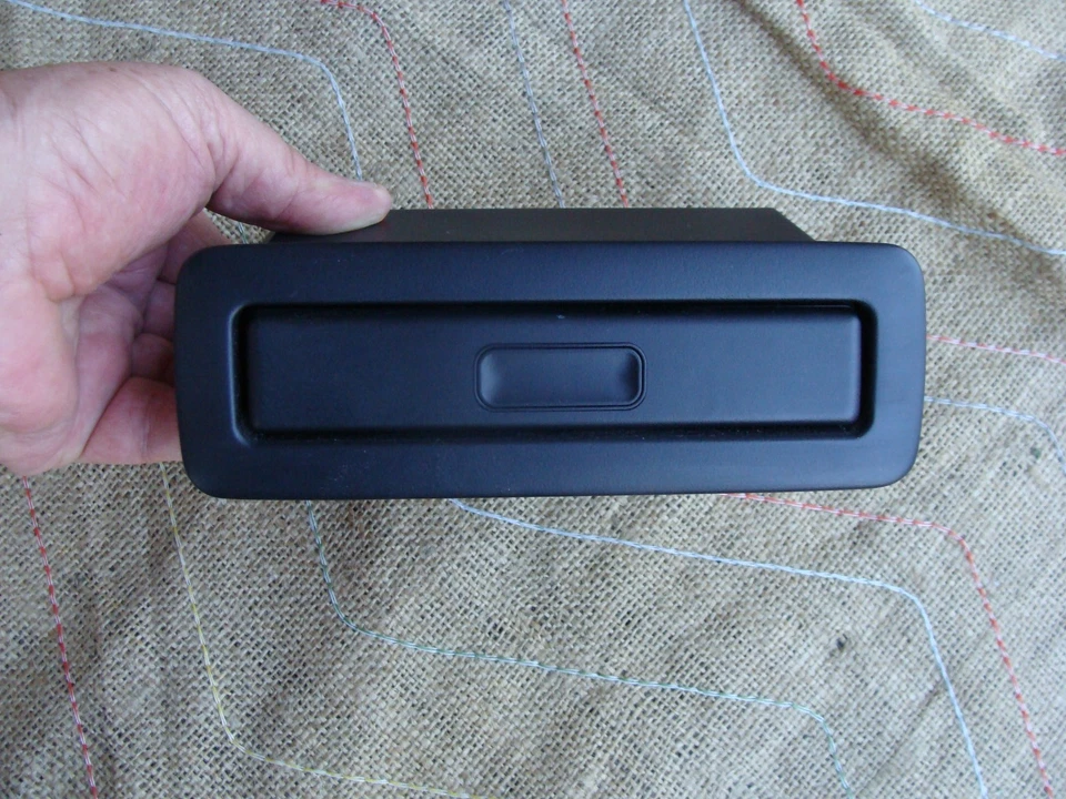 BMW E38 740il 750iL Asiento Trasero Doble Portavasos Negro XLNT ESTADO FUNCIONANDO 1 TOQUE Foto 1 de 4