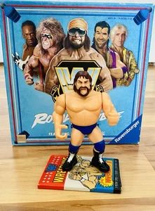 WWF Hasbro Hacksaw Jim Duggan Series 2 Wrestling WWE Vintage Toys NM - Picture 1 of 5