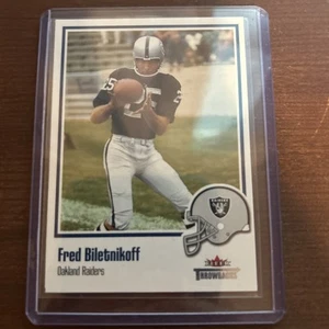Fred Biletnikoff - 2002 Fleer Throwbacks #24 - Picture 1 of 2
